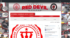 Desktop Screenshot of chaminadehockey.com